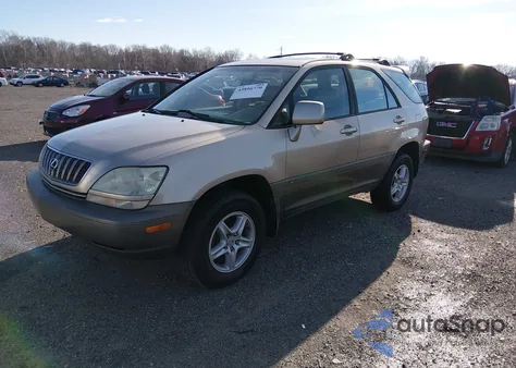 2001 Lexus Rx 300 z USA, uszkodzony, nr VIN JTJHF10U610174079